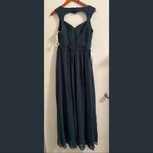 Azazie Pine Raine Bridesmaid Dress size 8